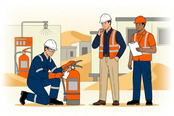 Using a Fire Extinguisher